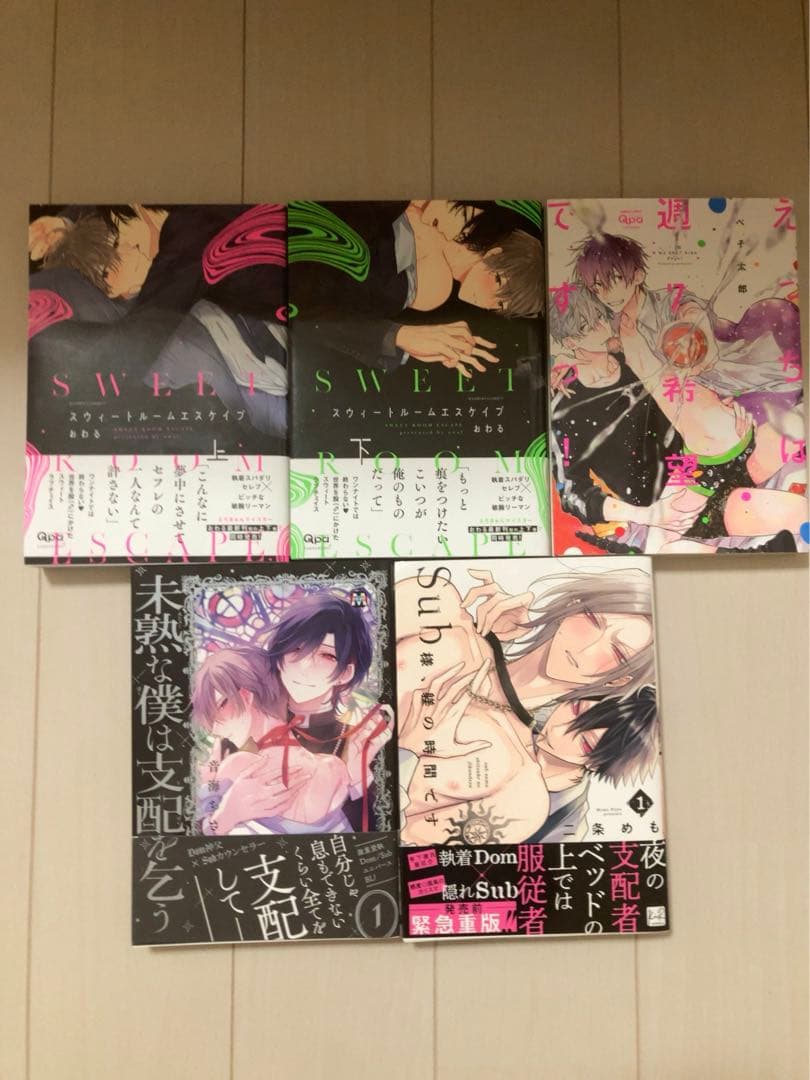 スウィートルームエスケイプ えっちは週7希望ですっ！ 未熟な僕は支配を乞う BL