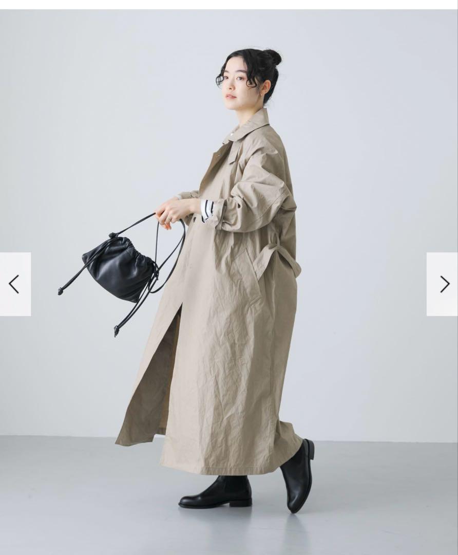 新品タグ付き　かぐれ　コットンナイロンオーバートレンチコート　アーバンリサーチ