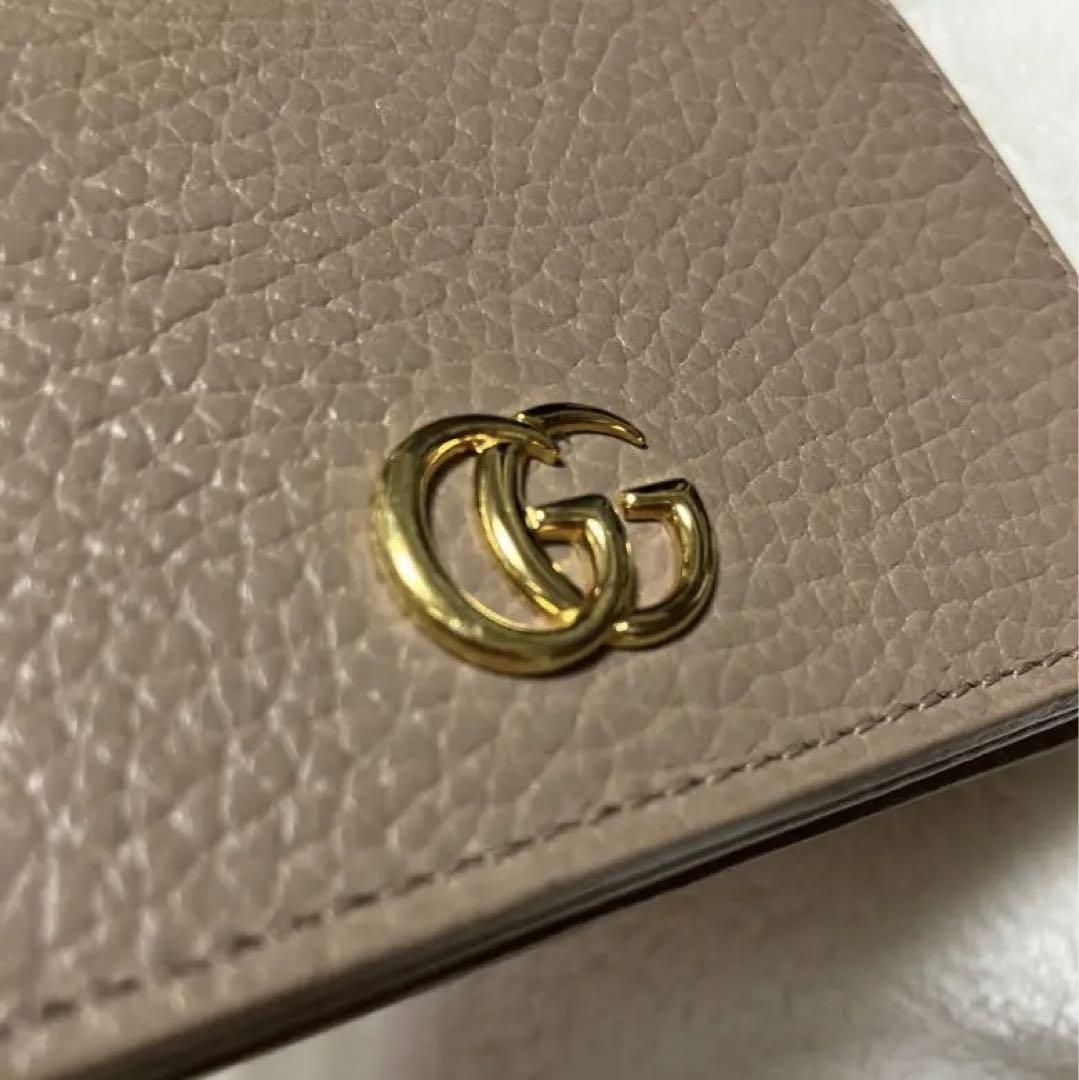 極美品 GUCCI 二つ折り財布 コンパクト財布 グッチ 小物