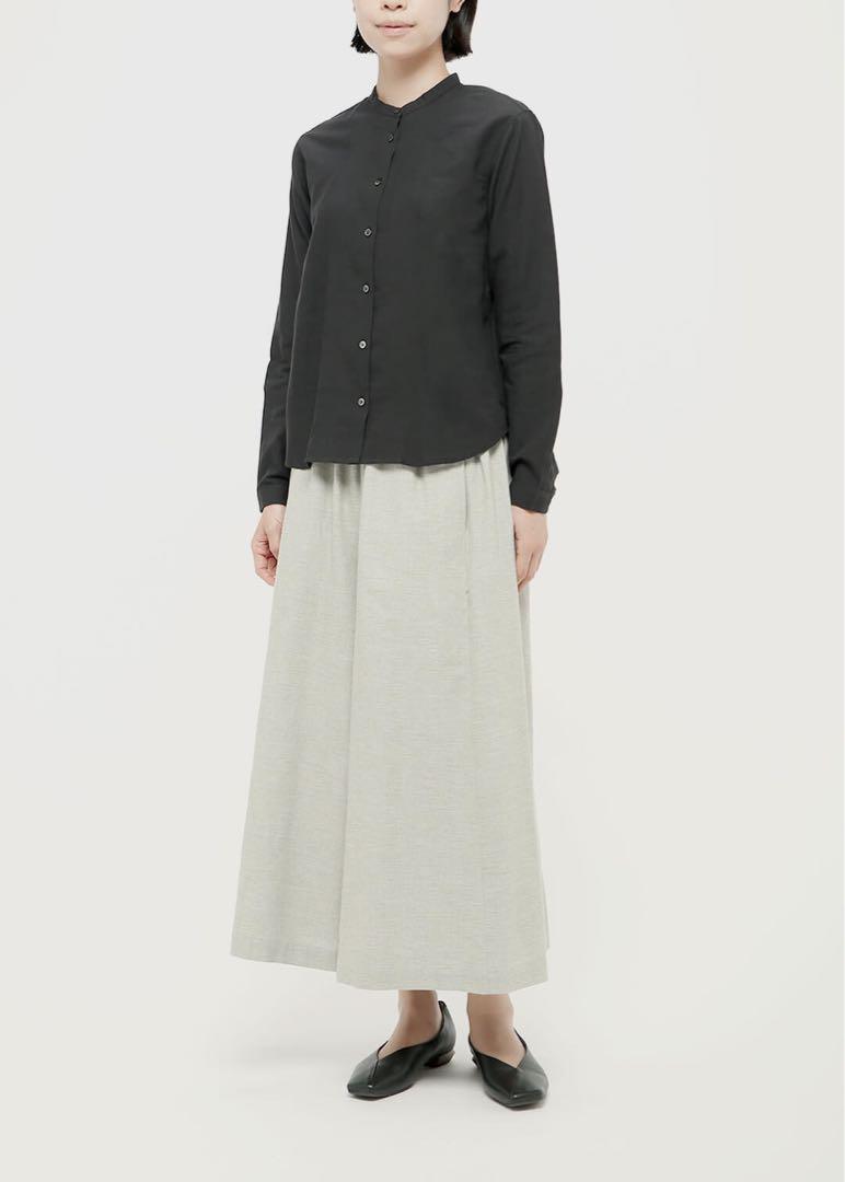 nagonstans boatneck pullover アシンメトリー