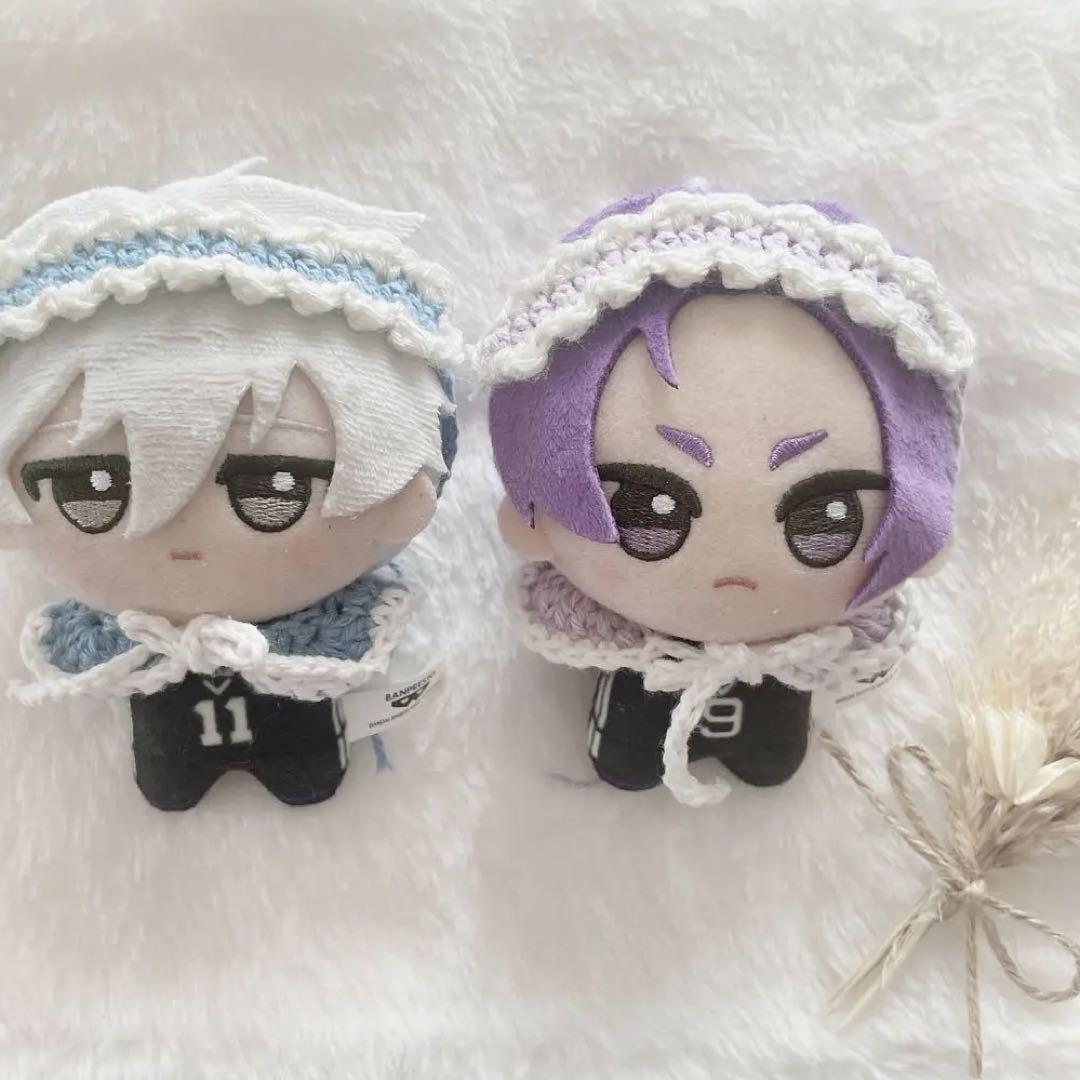 ぬい服(ちびぐるみ服) ケープ＆ヘッドドレス セット購入可