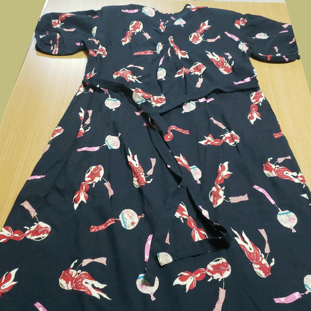 します 専用です 金魚 和柄 半袖ワンピース vCVxI-m16923336228 ピンクハウス 風鈴 ちしており