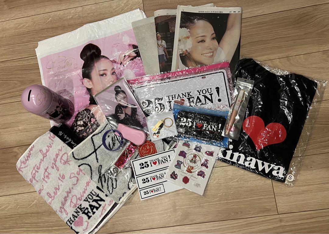 安室奈美恵　グッズ　まとめ売り 安室奈美恵♡ファイナルスペースグッズまとめ売り - メルカリ
