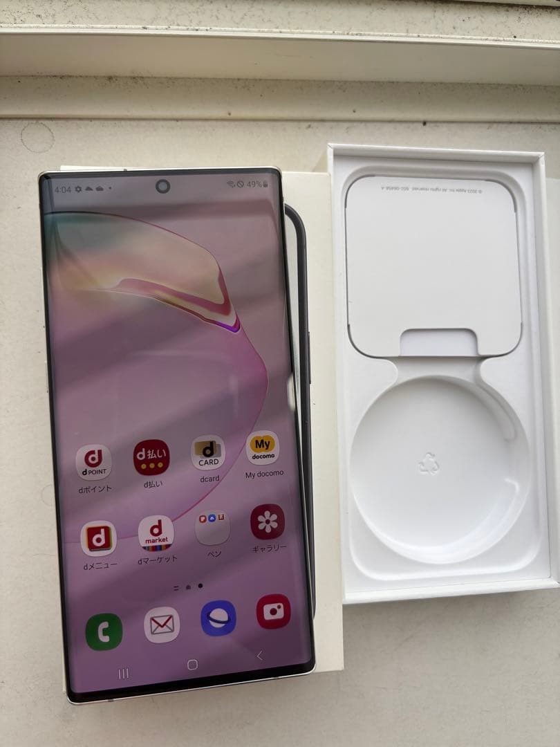SamsungGalaxy Note10+ 本体12/256gb sim フリー