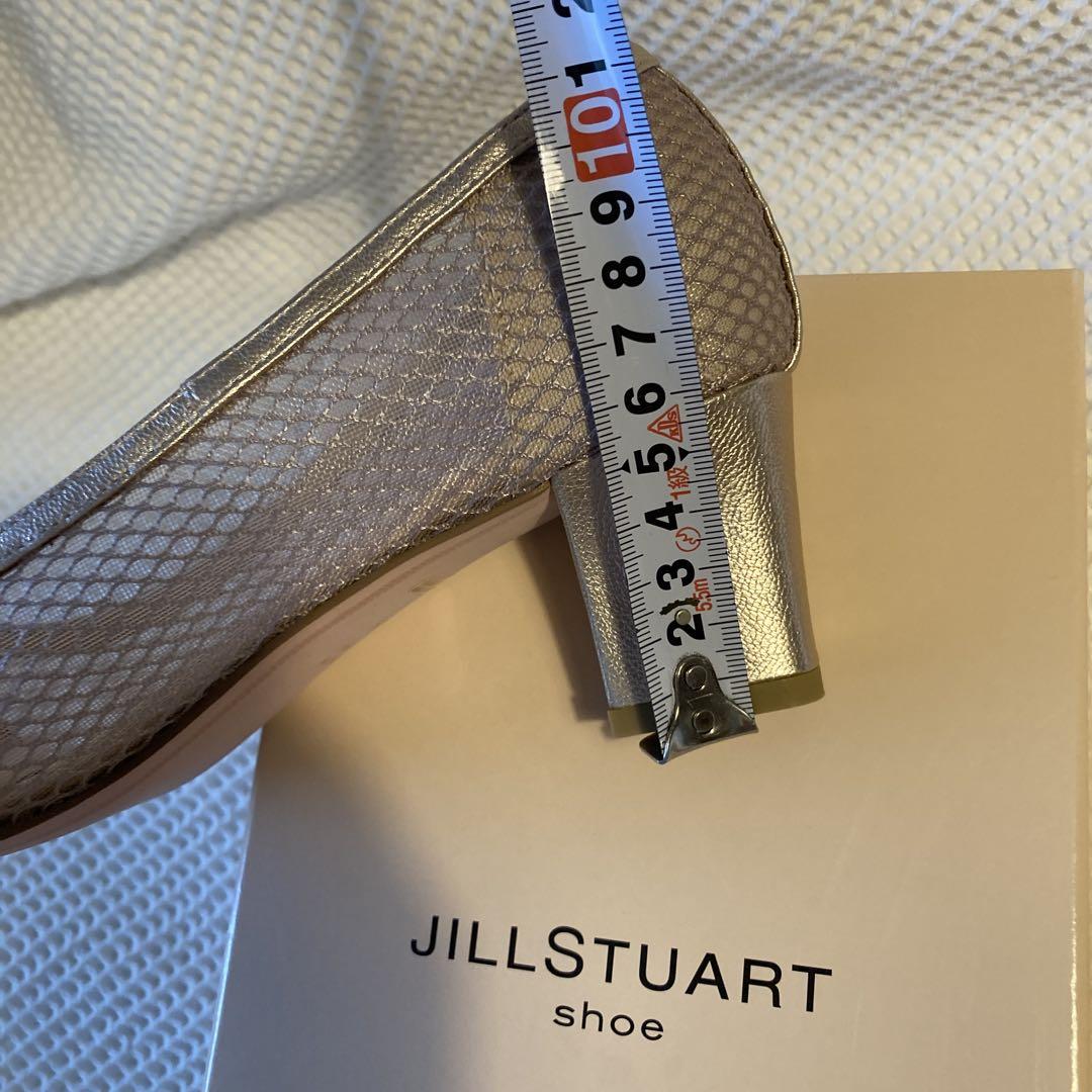 JILL STUART ピンクゴールドメッシュパンプス 24cm 美品 - メルカリ