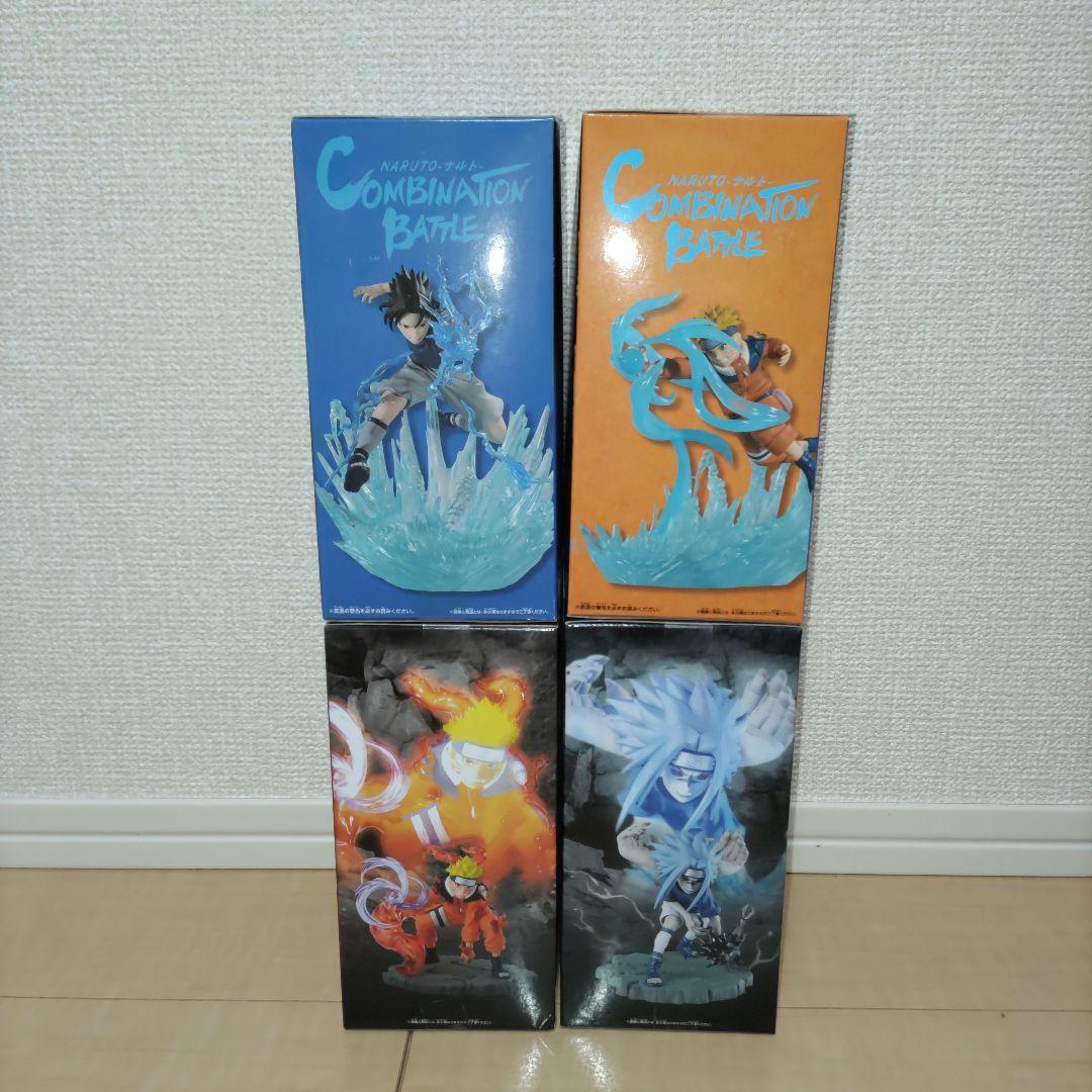 NARUTO フィギュア うずまきナルト うちはサスケ 4種セット