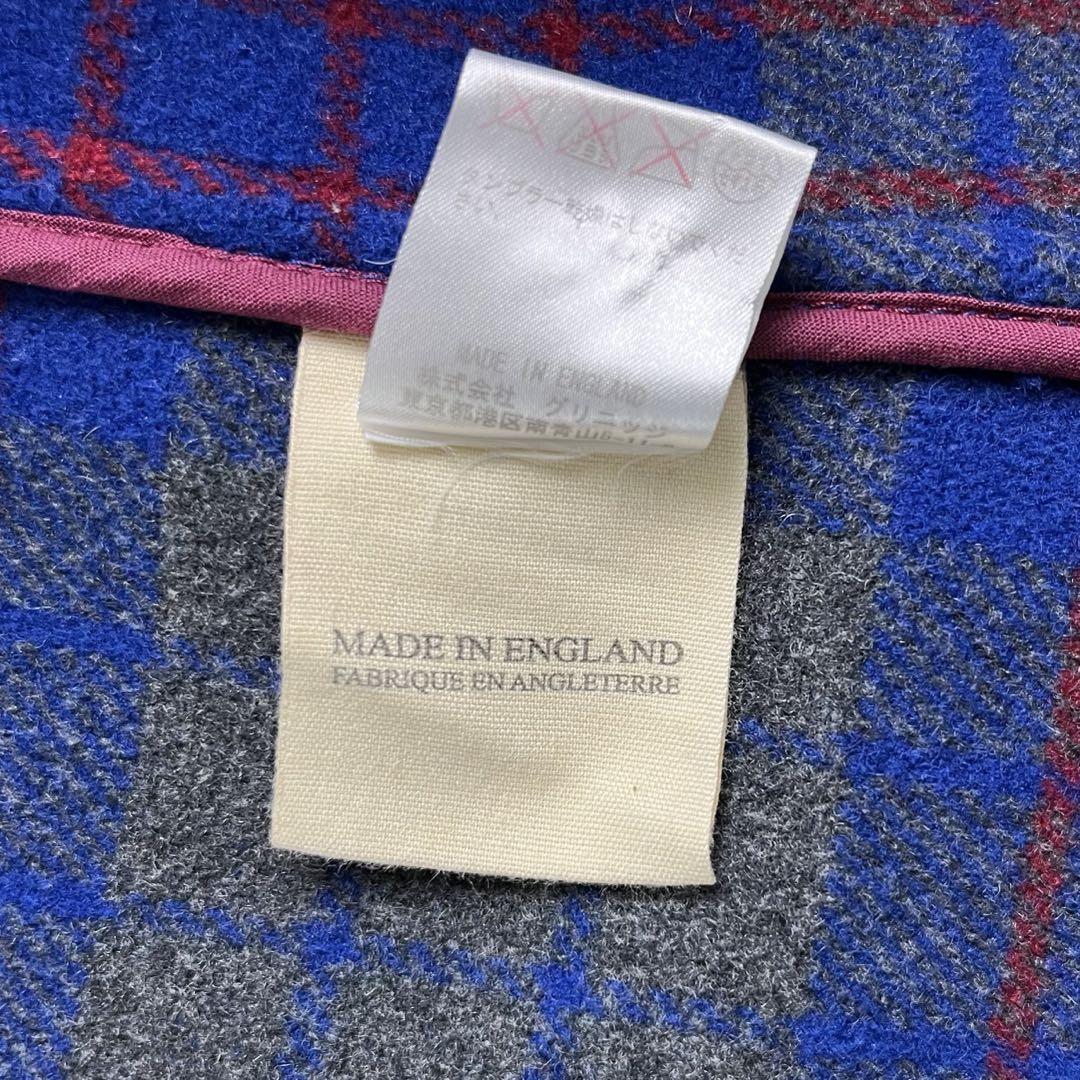 希少 XL 40 ロンドンドラディション　ダッフルコート　英国製　ロイヤルブルー