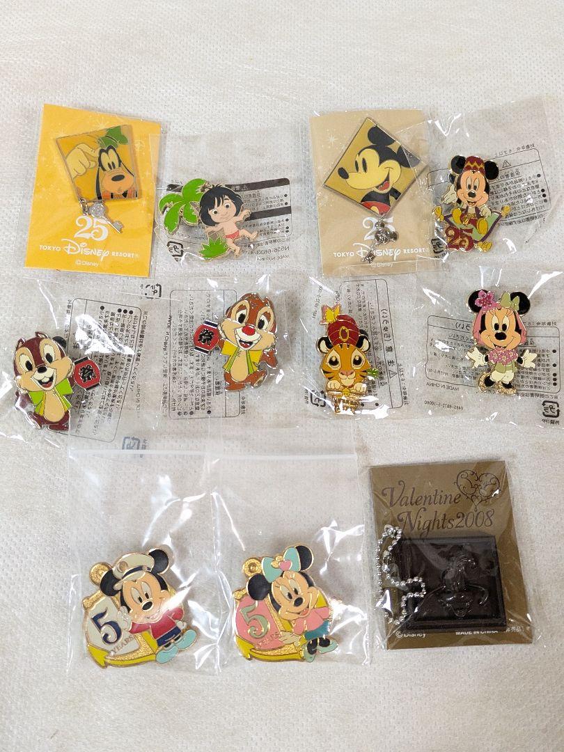 東京ディズニーリゾート ピンズ まとめ売り 東京ディズニーリゾート 25周年 その他ピンバッジ 10個セット