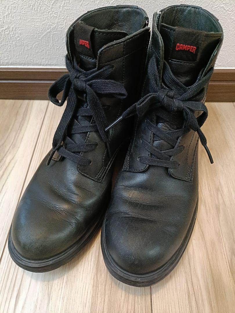 カンペール Neuman アンクルブーツ 黒　37　goretex　防水