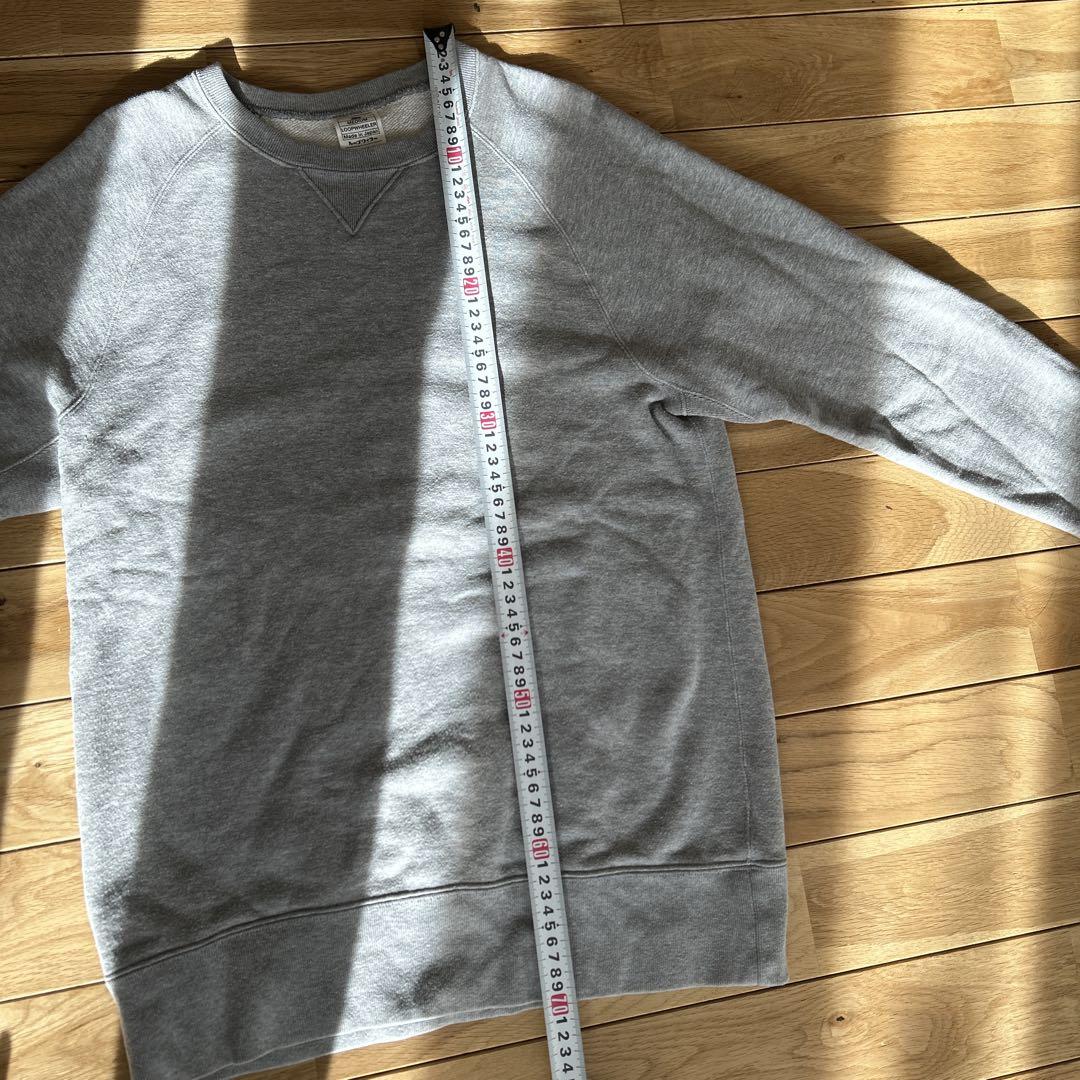 LOOPWHEELER グレー スウェット MEDIUM