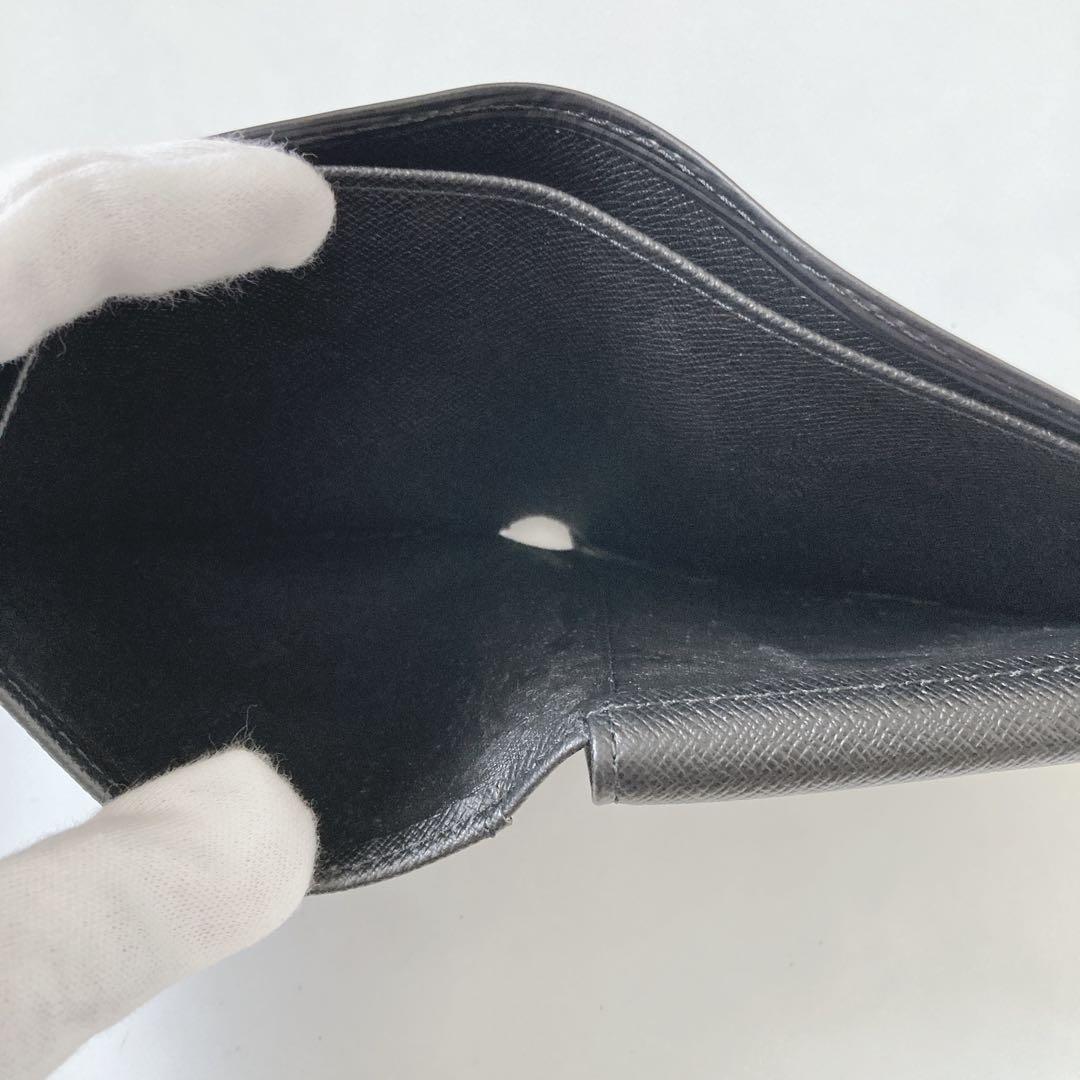 ルイヴィトン ポルトフォイユ マルコ エピ 折り財布 ブラック 黒