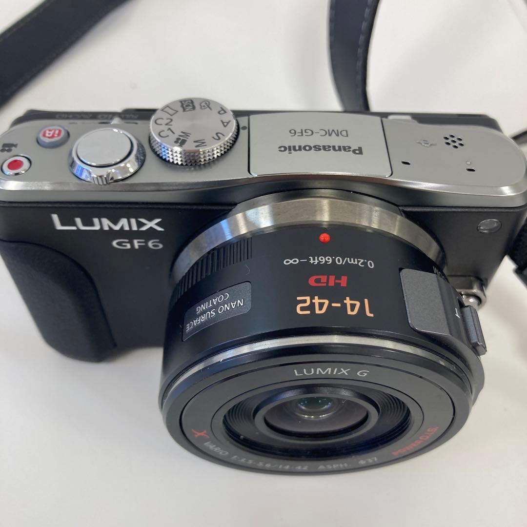LUMIX GF6 コンパクトデジタルカメラ 14-42mm