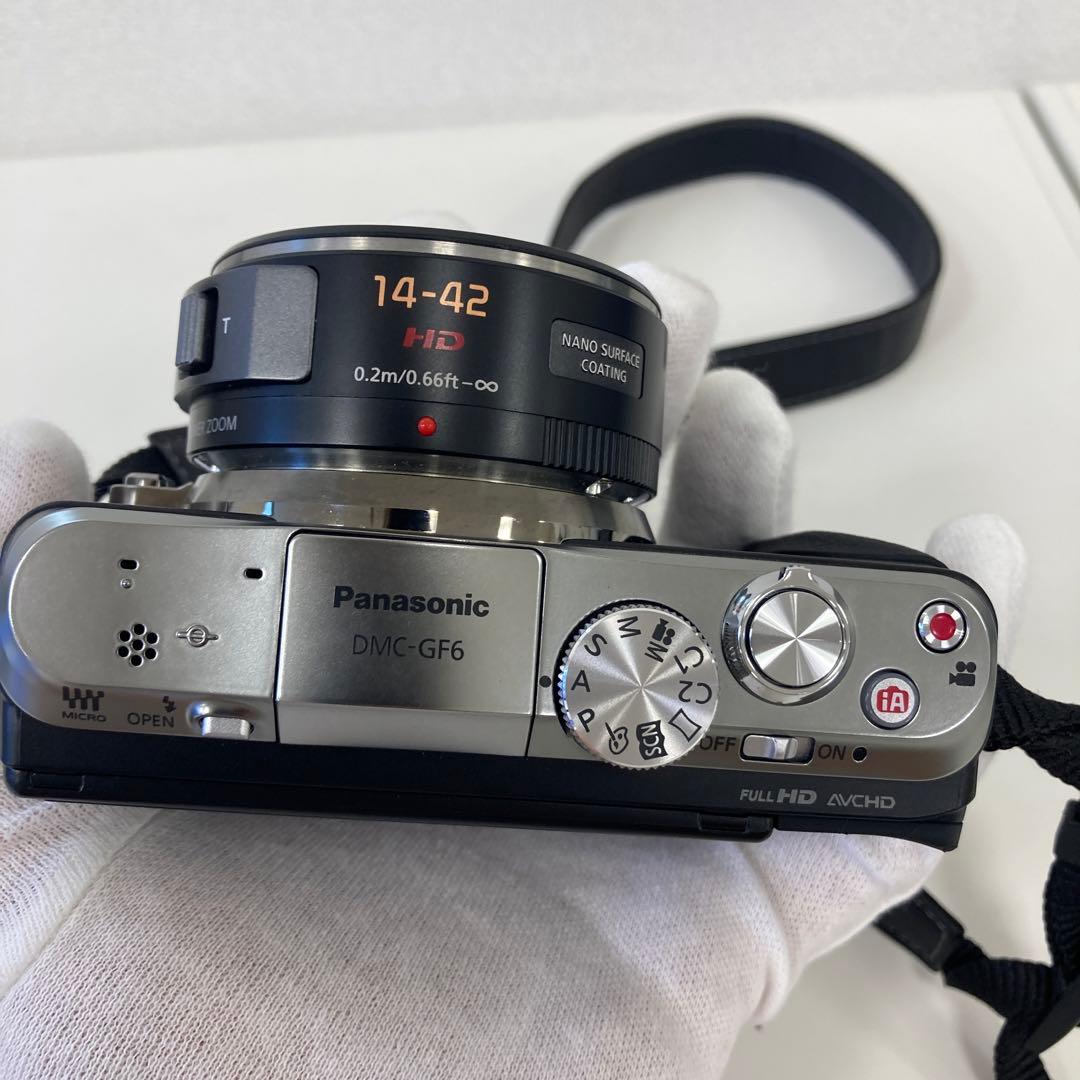LUMIX GF6 コンパクトデジタルカメラ 14-42mm