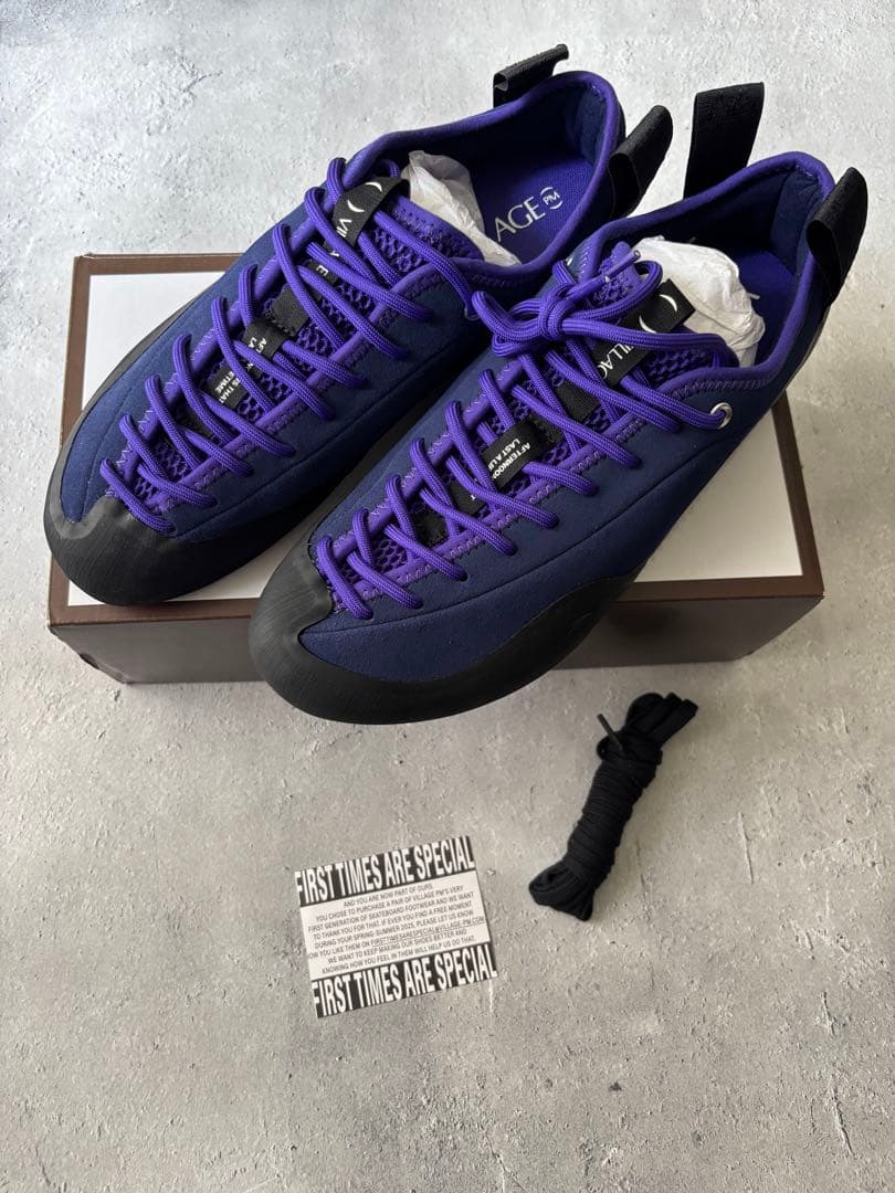 ヴィレッジ Village レースアップスニーカー28cm