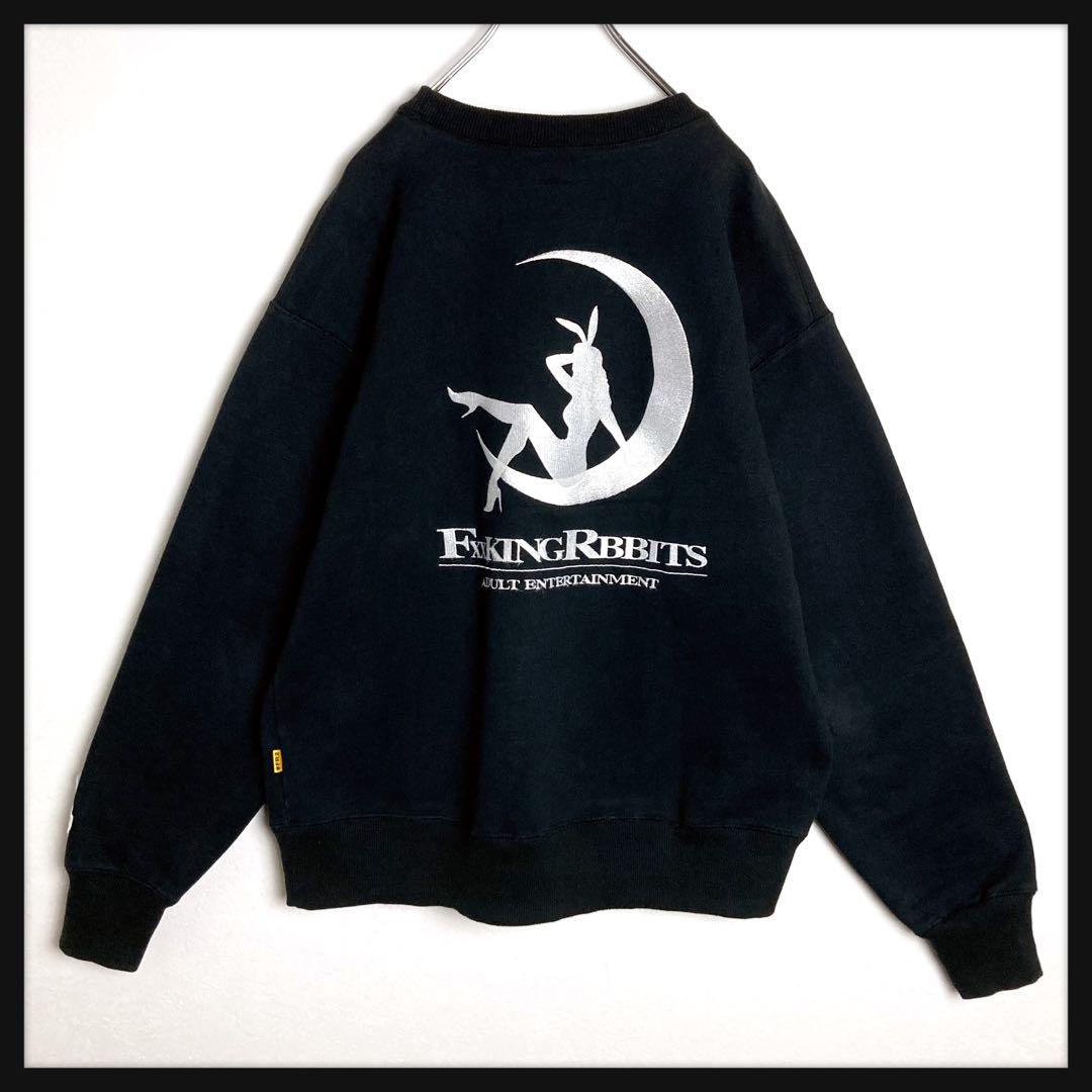 【希少デザイン　ケボズ】背面ビッグロゴ☆スウェット☆コーデュロイ☆刺繍☆XL緑 希少デザインケボズ】背面ビッグロゴ☆スウェット☆コーデュロイ