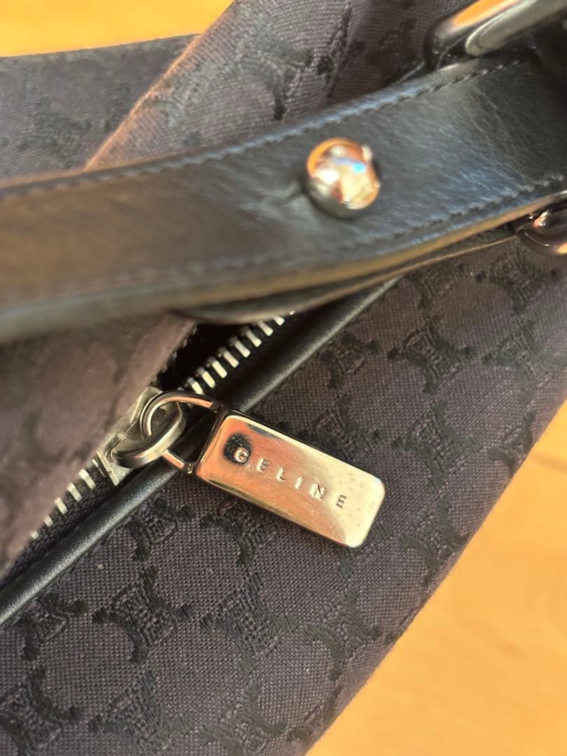 CELINE セリーヌ アクセサリーポーチマカダム柄