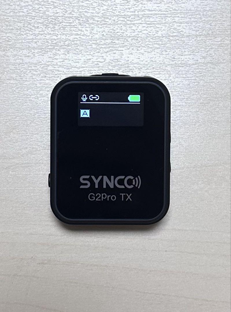 ワイヤレスマイク　SYNCO G2A2PRO