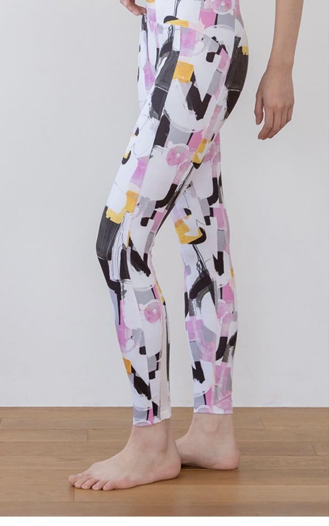 【SUKALA】ミックスプリントレギンスＬタグ付き新品