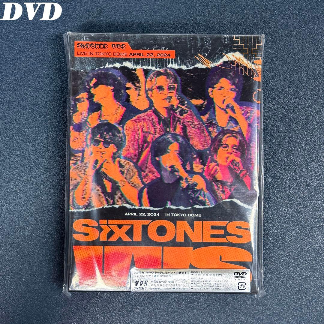 SixTONES VVS LIVE IN TOKYO DOME DVD ミュージック SIXTONES LIVE IN
