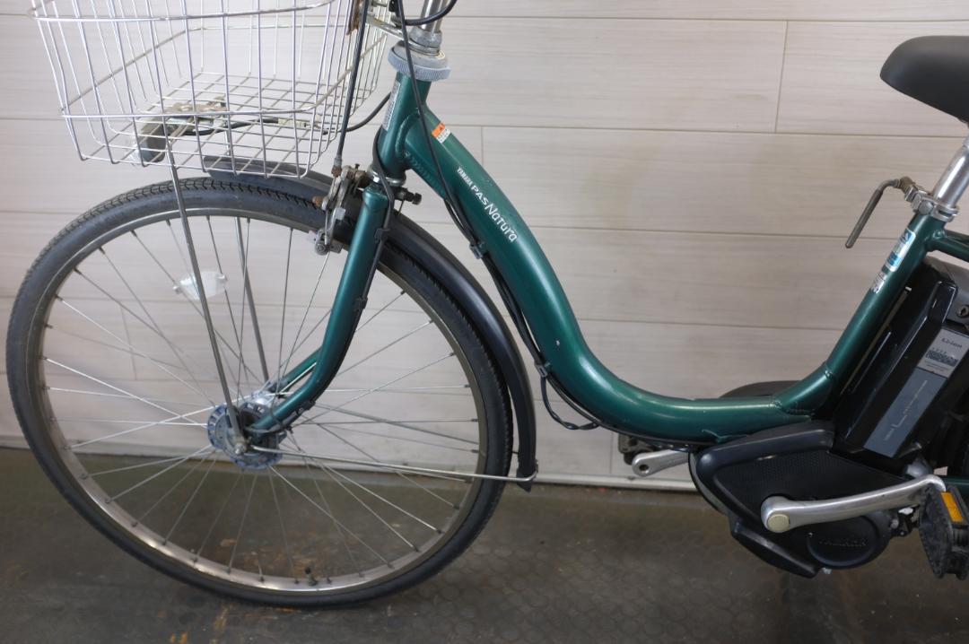 電動自転車 ヤマハPASNatura26インチ3段8.9Ah（4点灯）充電器あり