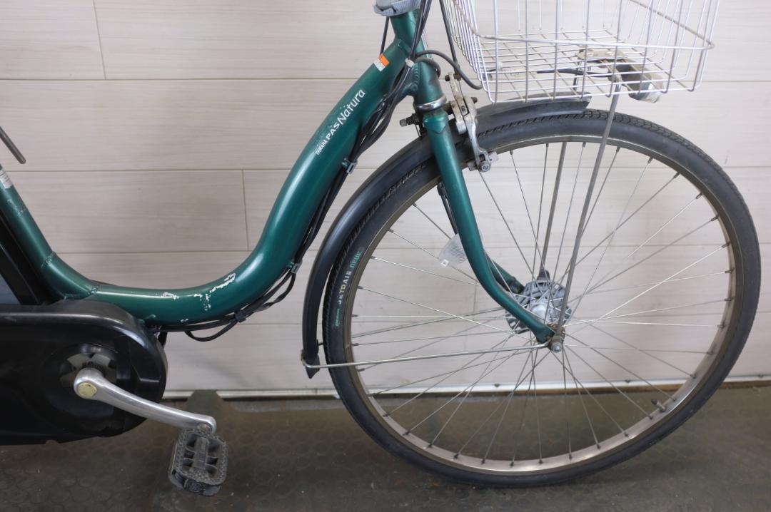 電動自転車 ヤマハPASNatura26インチ3段8.9Ah（4点灯）充電器あり
