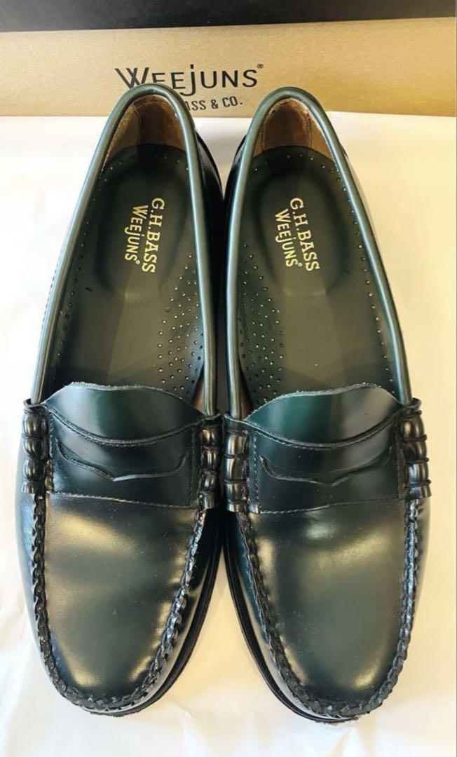 G.H. BASS & CO. WEEJUNS グリーン ローファー