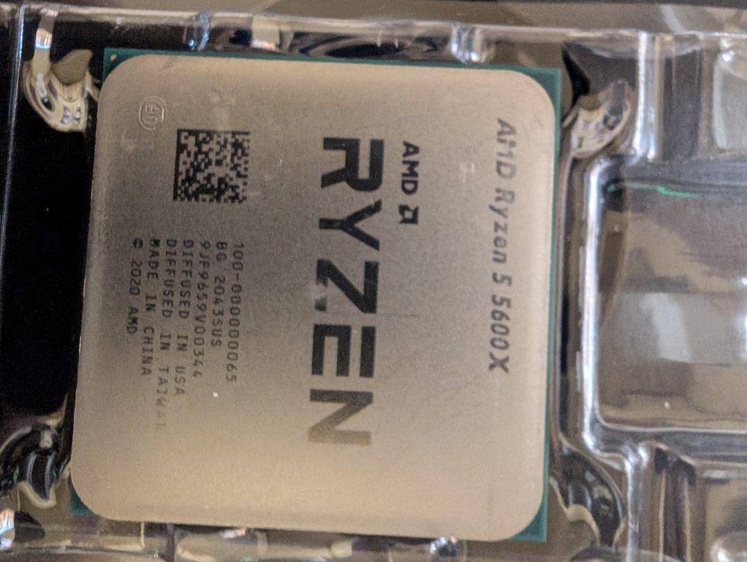 AMD Ryzen 5 5600X バルク