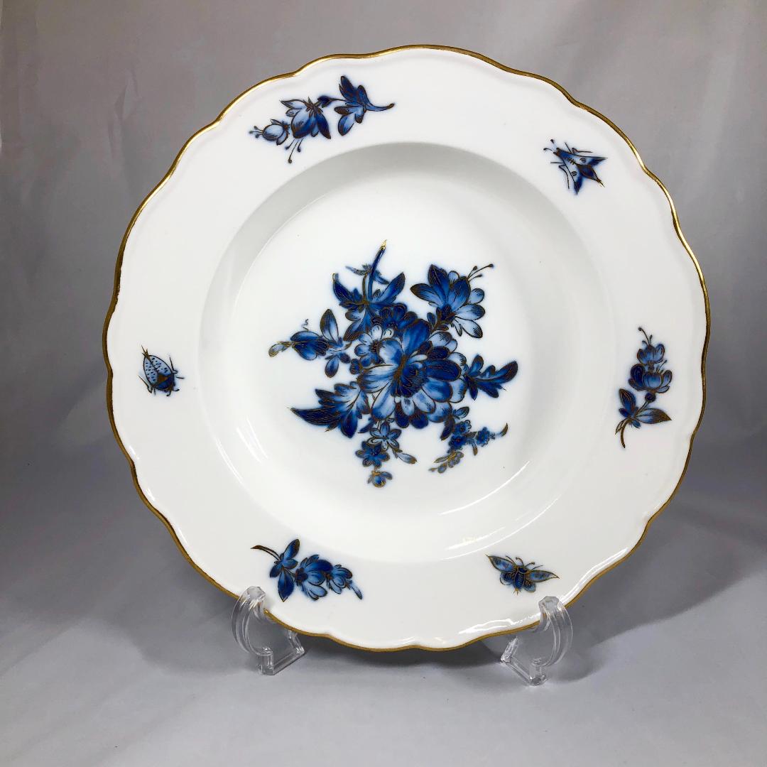メルカリ 美品 マイセン ブルーフラワー 昆虫 金彩 スーププレート Meissen 食器 9 800 中古や未使用のフリマ メルカリ 美品 マイセン ブルーフラワー 昆虫 金彩 スーププレート Meissen 食器 9 800 中古や未使用のフリマ