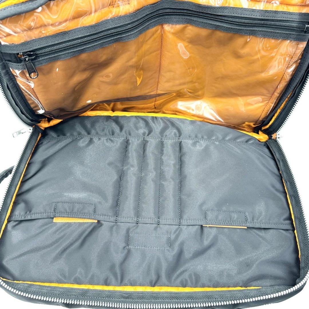 美品 PORTER タンカー 3way ブリーフケース 2層式