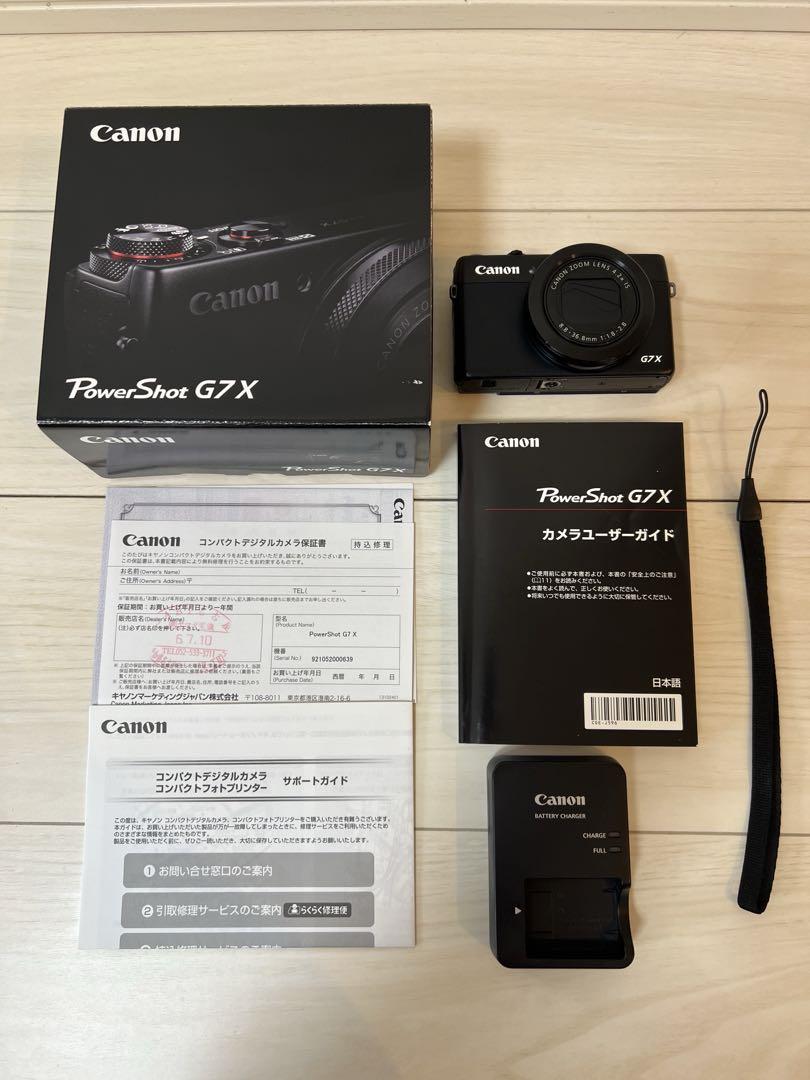 Canon PowerShot G7 X コンパクトデジタルカメラ