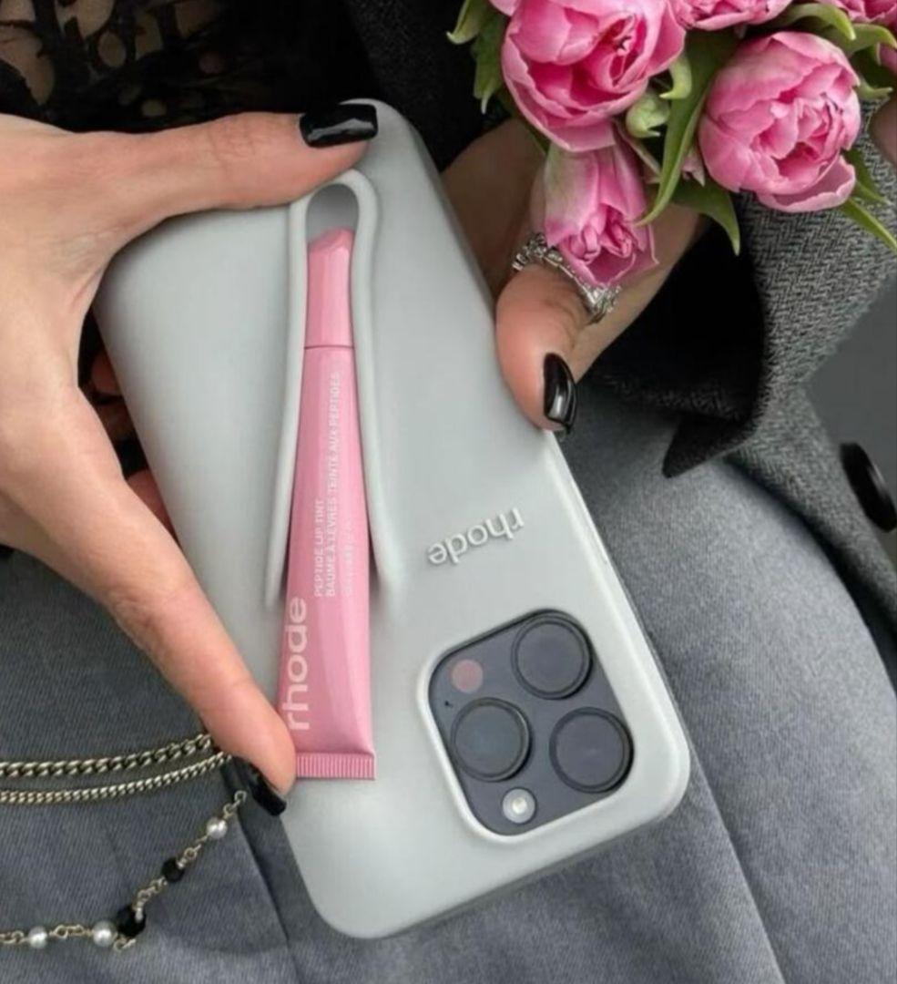 【hi】rhode iPhoneケース unscented リップ付き