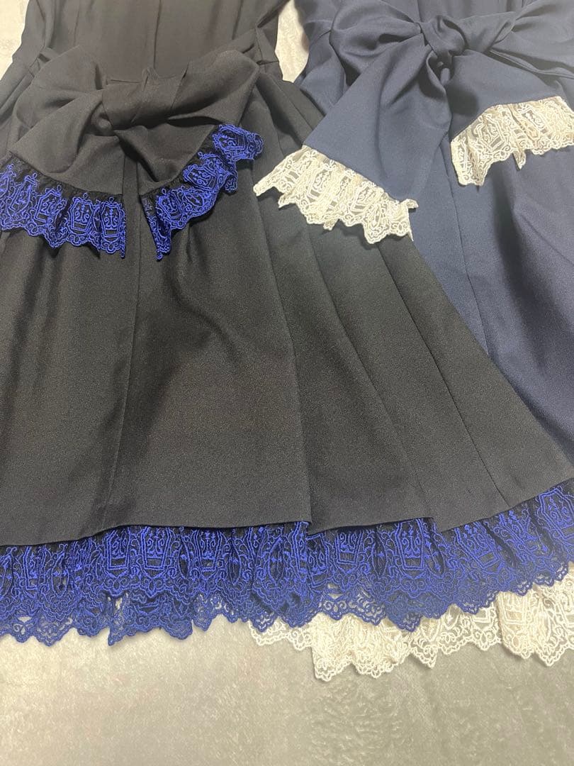 Moi-meme-Moitie コフィンレースJSK2点セット✩.*˚(9号)