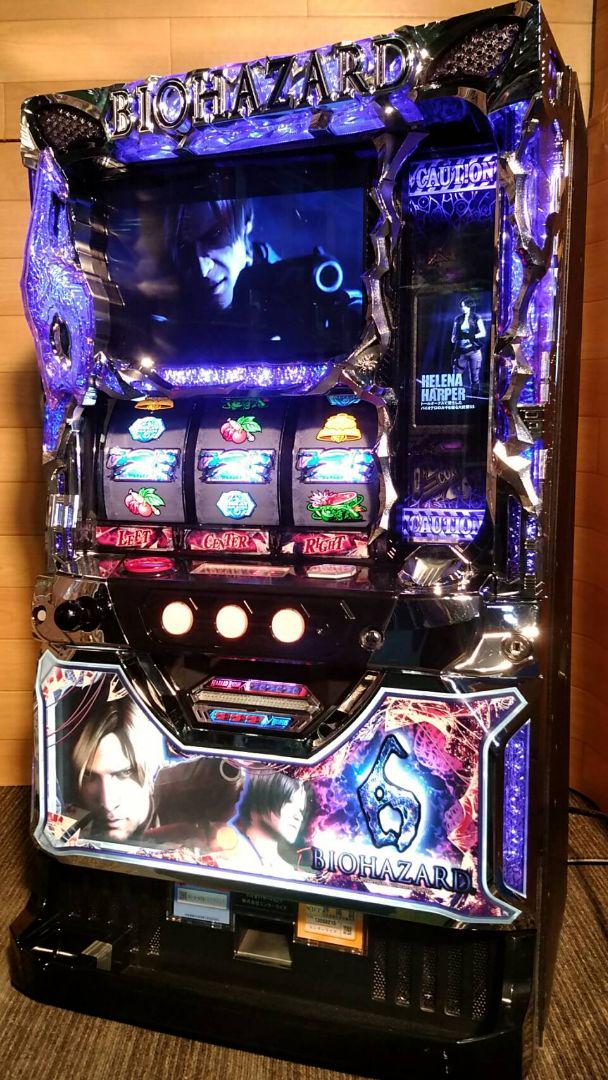 【送料無料】 パチスロ実機 バイオハザード6 コイン不要機付 家庭用スロット - パチンコ/パチスロ