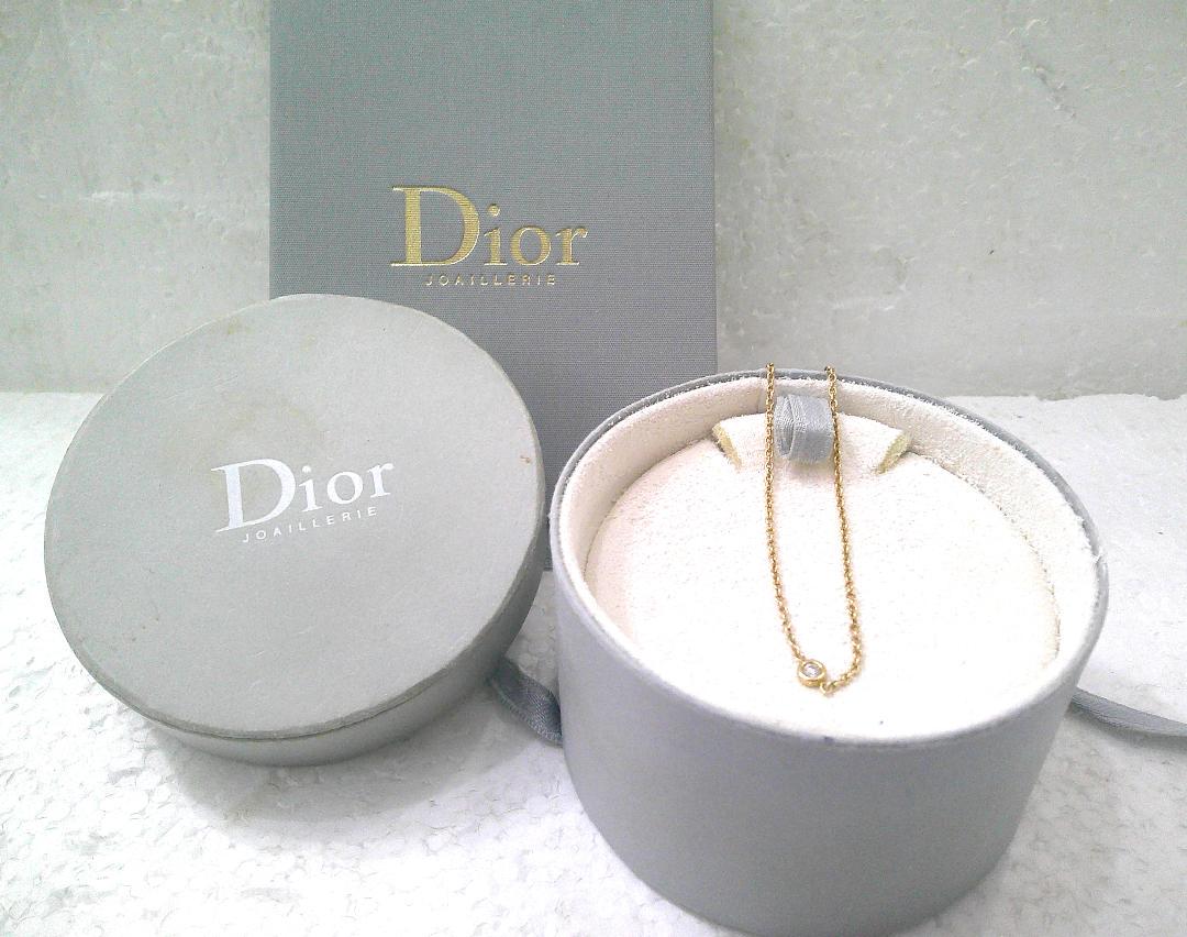 ★美品 Dior ディオール ミミウィ K18YG 1Pダイヤ ブレスレット★ ☆美品 Dior ディオール ミミウィ K18YG 1Pダイヤ ブレスレット☆
