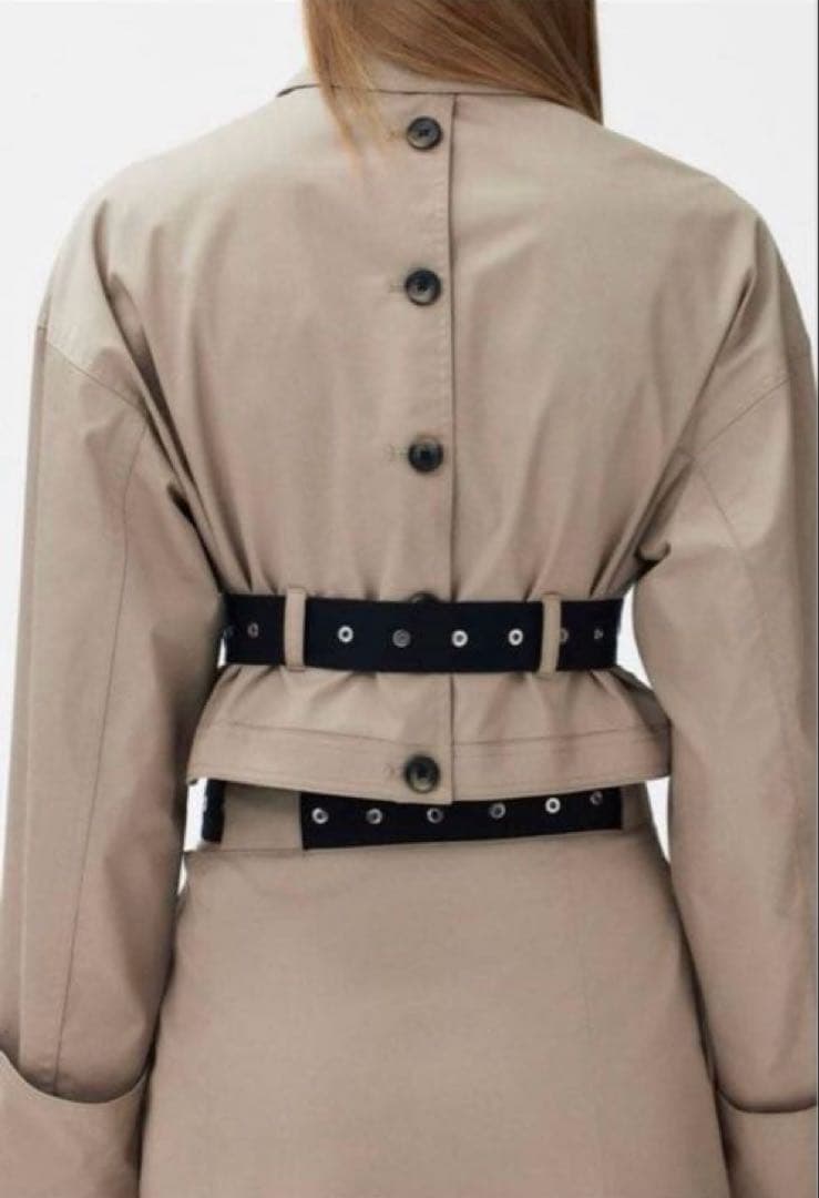 美品 rokh h&mコラボ ツイルクロップドジャケット ジャケット S ロク 美品 rokh h&mコラボ ツイルクロップドジャケット ジャケット S ロク