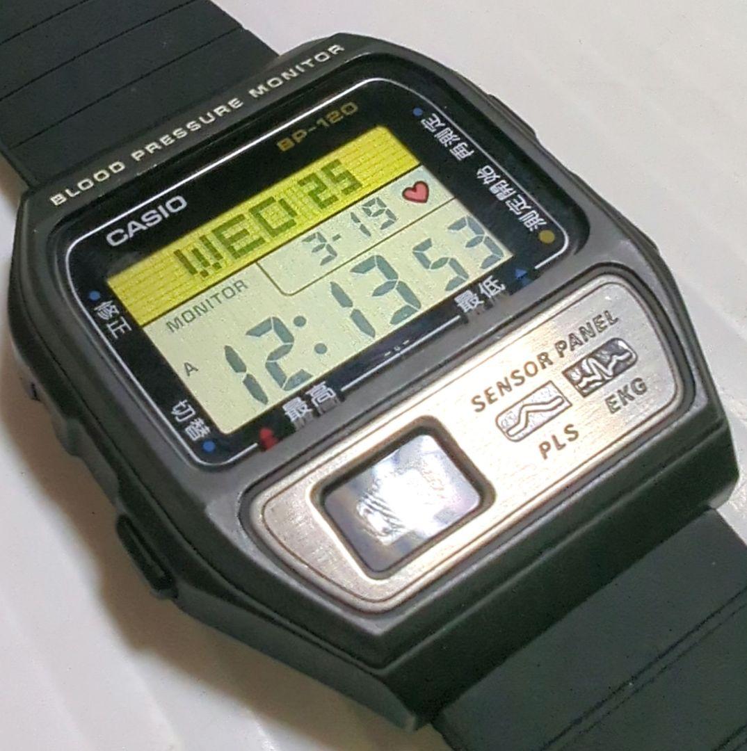 CASIO BP-120 血圧モニター腕時計