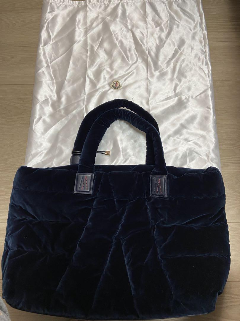 【新品】モンクレール POWDER TOTE ネイビー