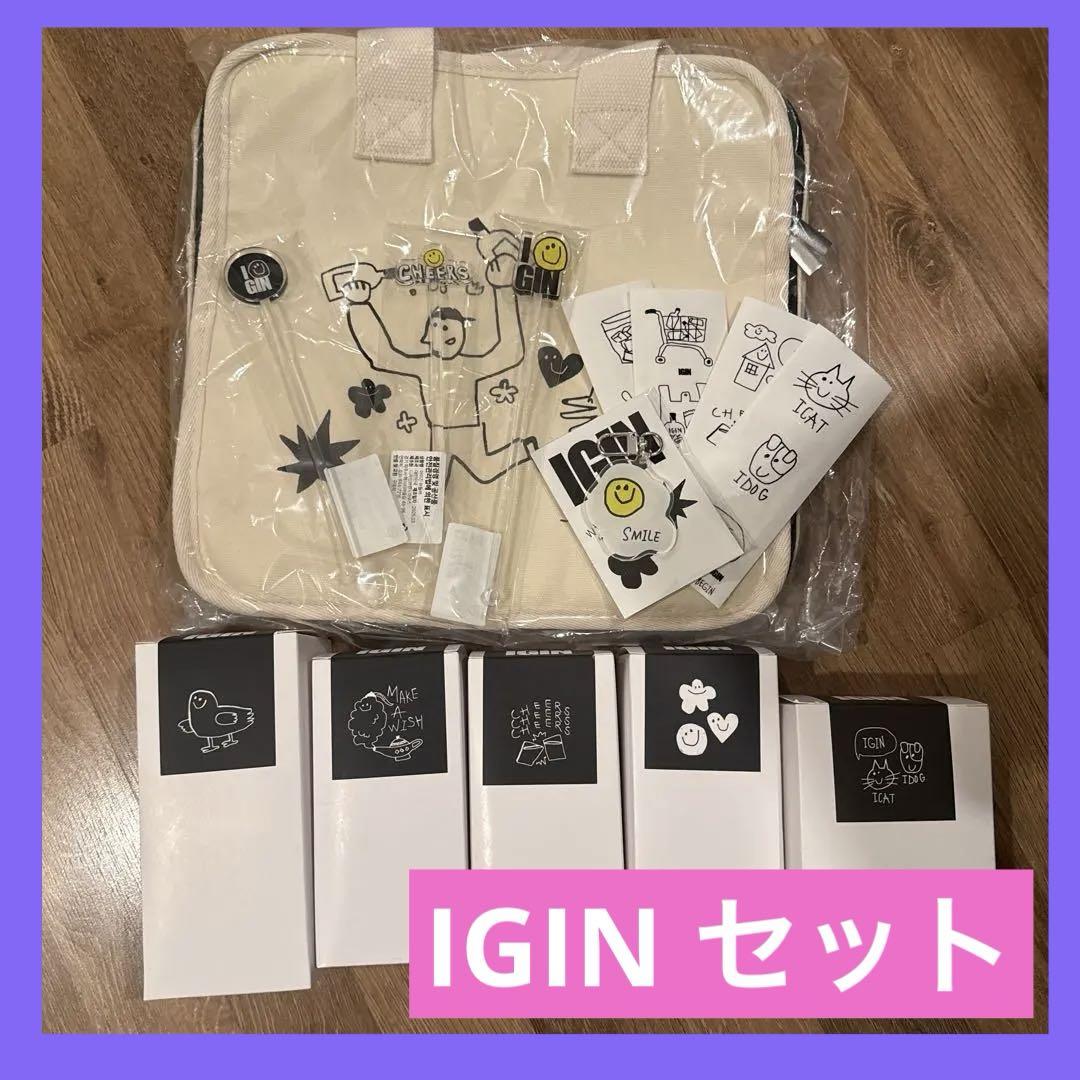 BTS JIN ジン IGIN アイギン グラス マドラー バッグ 新品未使用