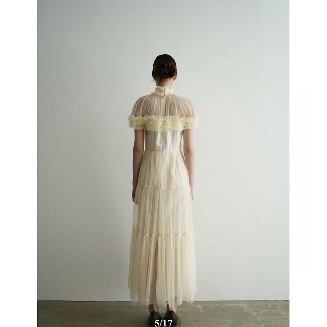 sheer shoulder dress /acka