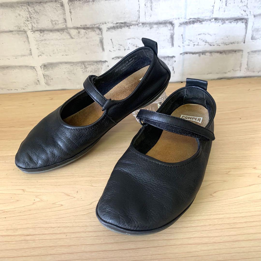 CAMPER カンペール フラットシューズ バレエシューズ 本革 25cm