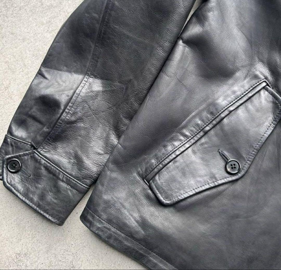 美品 Polo Ralph Lauren シングル レザージャケット