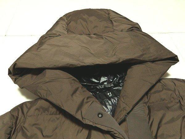 【感謝価格】 NA916 UNIQLO+J（ユニクロ）ダウンロングコート ブラウン/XL ジャケット・アウター