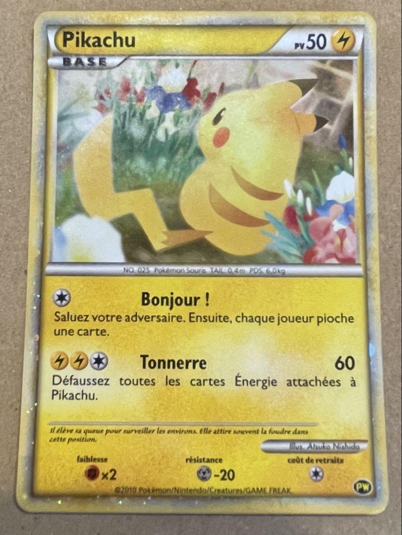 ピカチュウ PW ピカチュウワールド PIKACHU WORLD フランス
