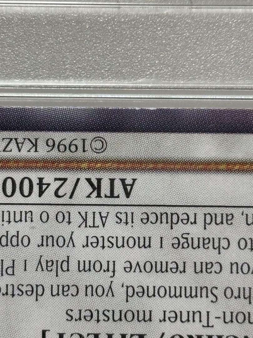 遊戯王 ブラックローズドラゴン　レリーフ　北米版　1st PSA10