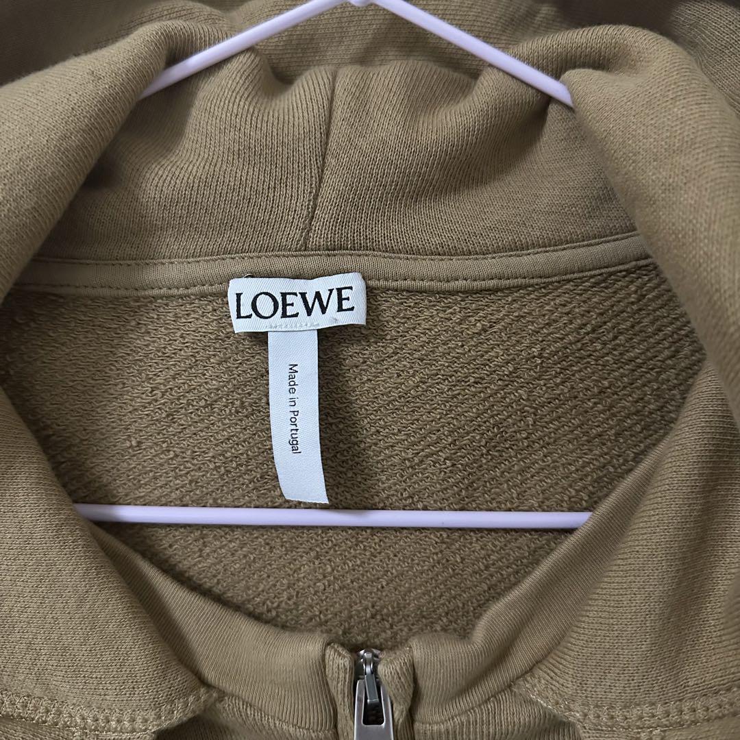 独特の上品 LOEWE ジップパーカー トップス