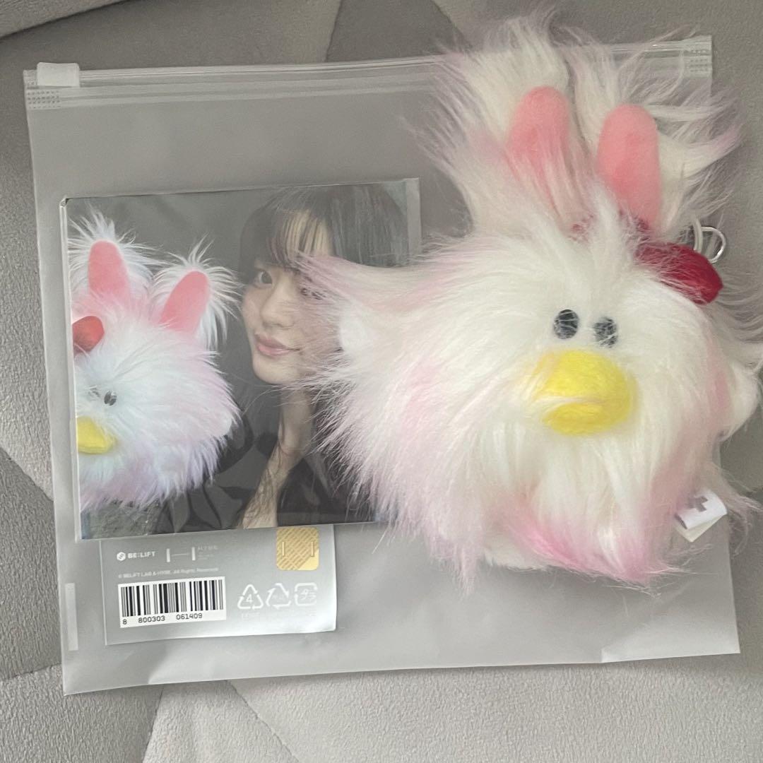 illit ミンジュ　1st アニバーサリー　Plush キーリング　ぬいぐるみ ILLIT - [1st DEBUT Anniversary] OFFICIAL MD PLUSH KEYRING