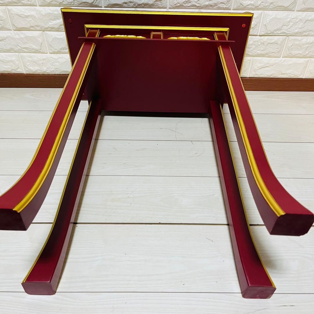 朱塗り経机♥に近い