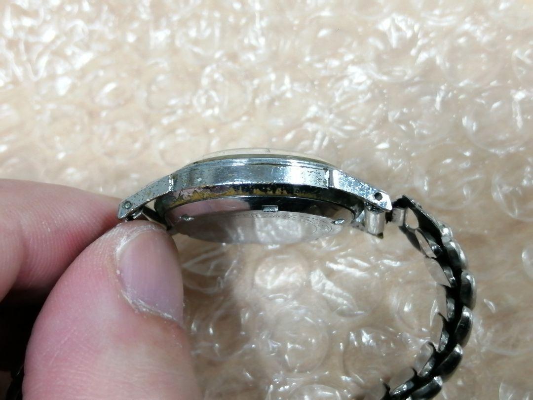 TAVANNES WATCH 　激レア　手巻き　腕時計　タバン　スモセコ　動作品