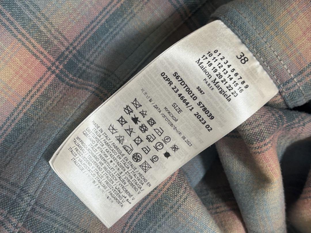 希少 maison margiela シャツ BTSテテ着用 - メルカリ