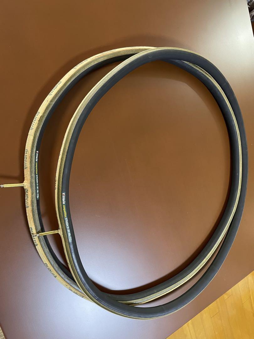 Vittoria Strada 21-28 チューブラータイヤ2本セット未使用品
